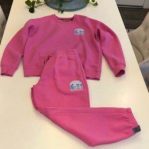 Dixxon Flannel Company Pink Sweatsuit